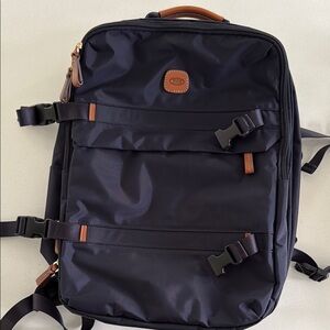 Bric’s Men's Black X-Travel Montagna Backpack